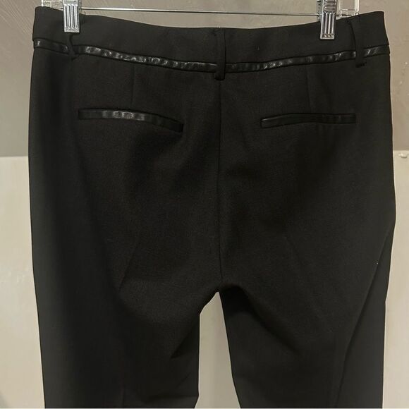 Revolve Vince Charcoal Gray Black Tuxedo Stripe slim straight skinny Pants - Picture 8 of 10